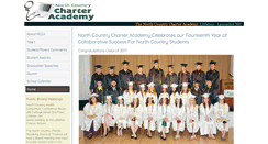 Desktop Screenshot of northcountrycharteracademy.com